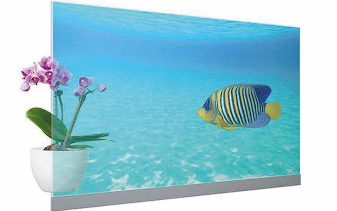Átlátszó OLED-kijelző a Panasonictól