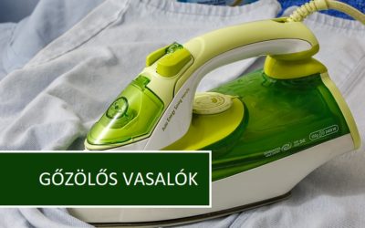 A vasalt ruha nem mai találmány – Termékválogatás gőzölős vasalókból