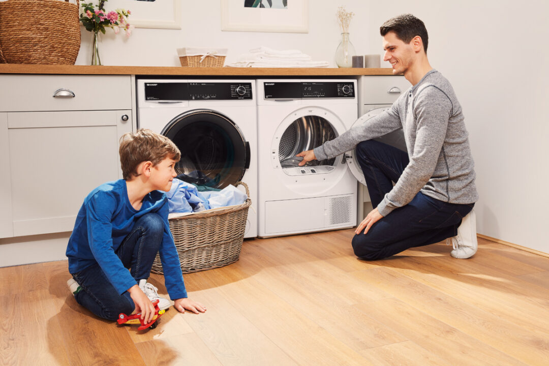 Mosás és szárítás Sharp készülékekkel