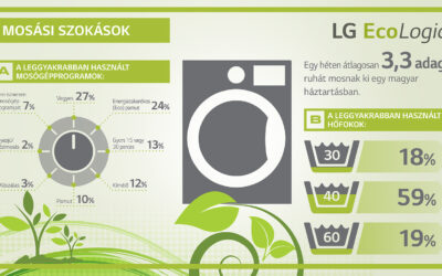 Így mosnak és mosogatnak a magyar háztartásokban