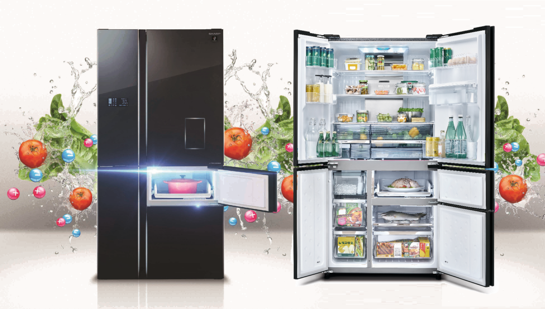Sharp hűtőszekrények – Több ajtó. Több lehetőség. Több technológia.