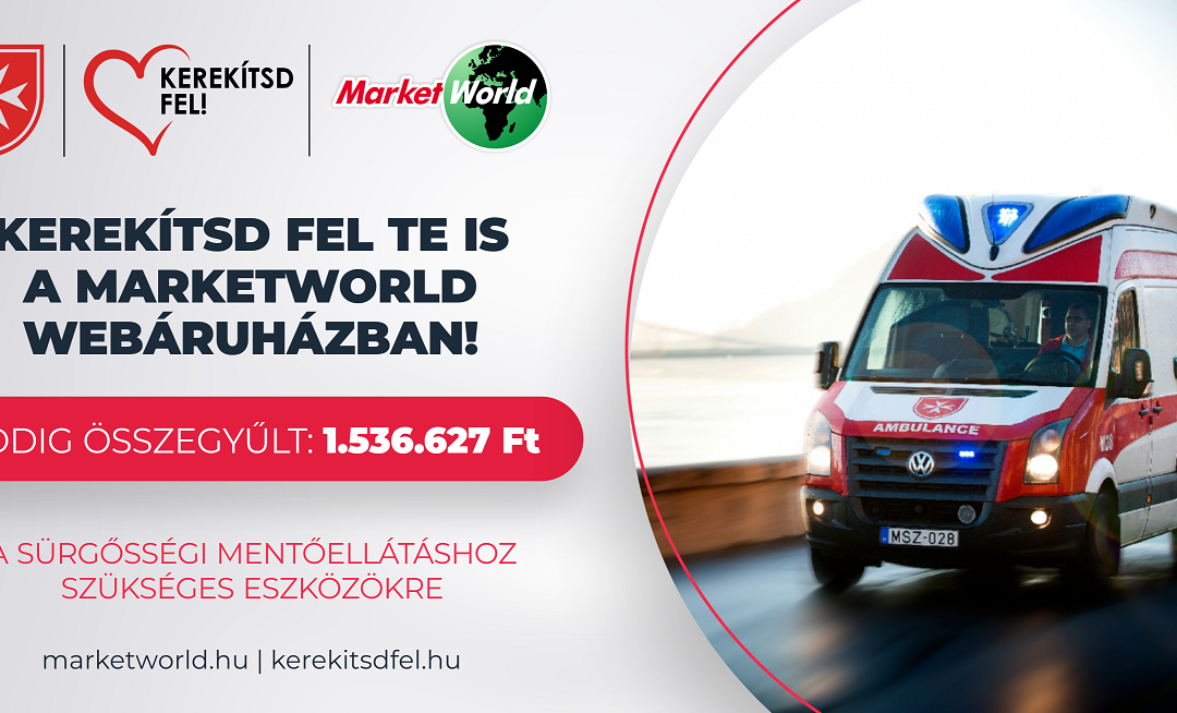 Kerekítsd fel! – A Máltai Szeretetszolgálatot támogatja a MarketWorld