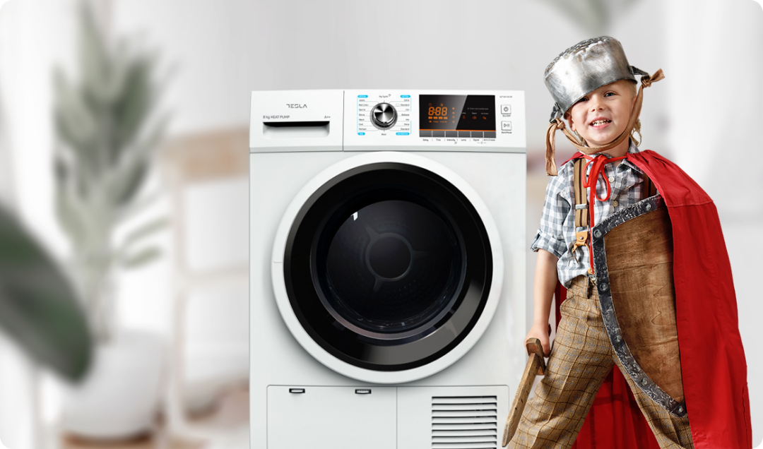 Tesla WT8H90M: Született szárítógép