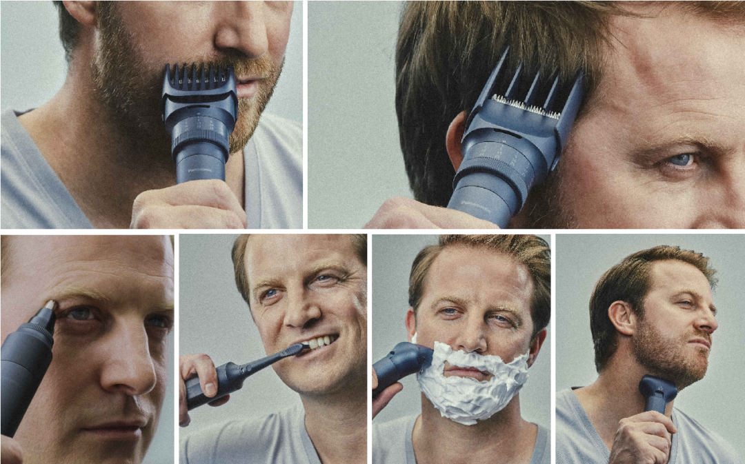 A Panasonic MultiShape borotvál, trimmel és még a fogakat is tisztítja.