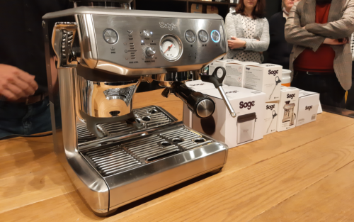 A kávé napja – Bemutatták az új Sage karos kávéfőzőt