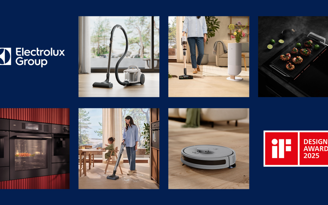 12 díjjal jutalmazták az Electrolux Group termékeit