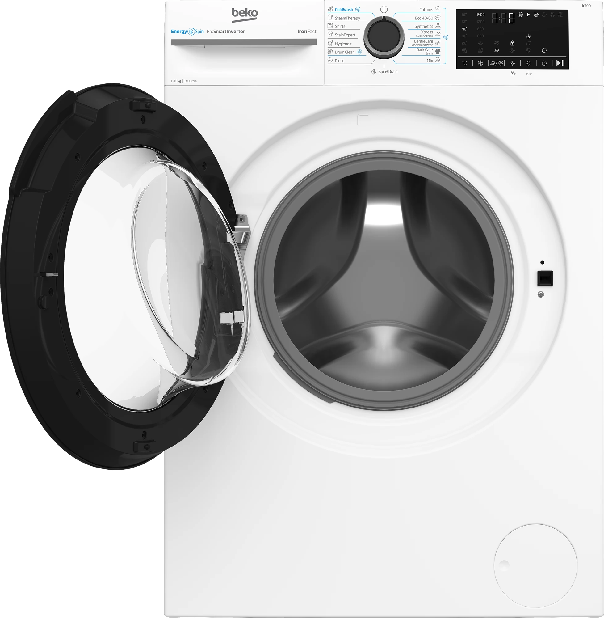 Beko BM3WFU410415WB felültöltős mosógép