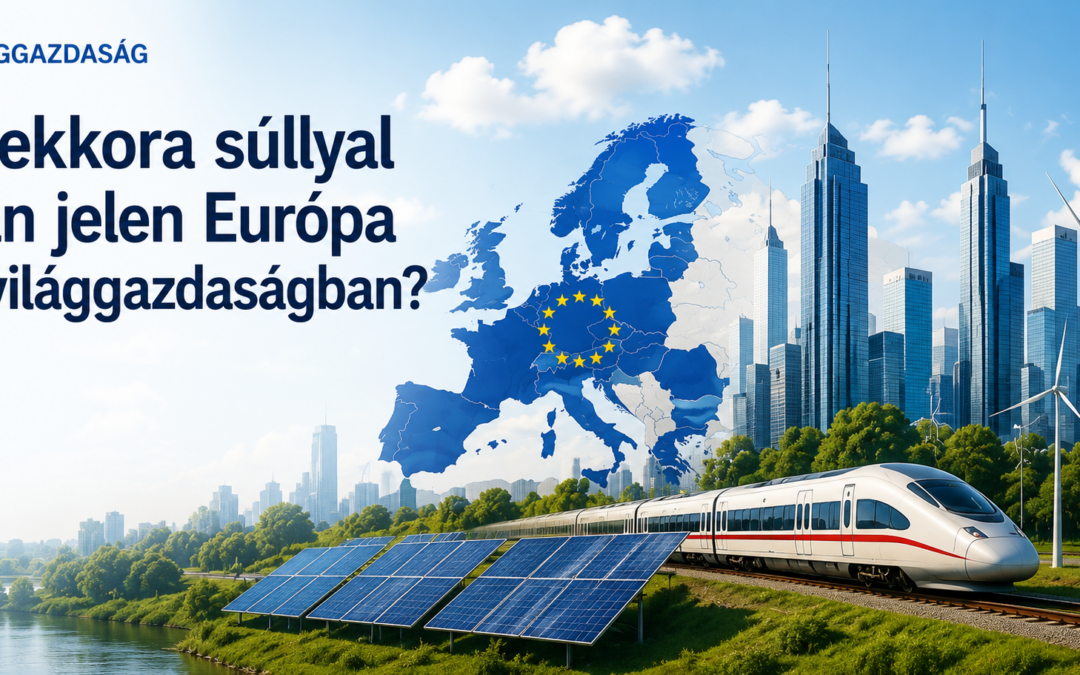 Mekkora súllyal van jelen Európa a világgazdaságban?